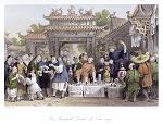 digital download historical antique print chinese doctor, 1843