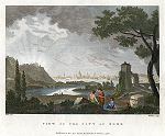 digital download historical antique print of rome in 1793