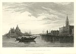 digital download historical antique print of venice in 1882