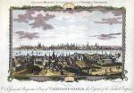 digital download historical antique print of constantinople, 1770