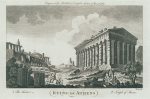 download high resolution stock image antique print of athens ruins, 1775