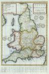 digital map of Saxon England, published 1795