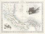 digital map of panama in 1850