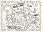 digital map of canada in 1850