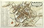 digital download historical plan of canterbury in 1670
