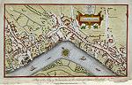digital download antique plan of historical westminster in the time of queen elizabeth, uk