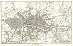 digital download antique plan of historical london in 1815