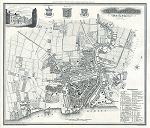 digital download antique historical plan of hull in 1821