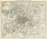 digital download antique plan of london environs in 1832